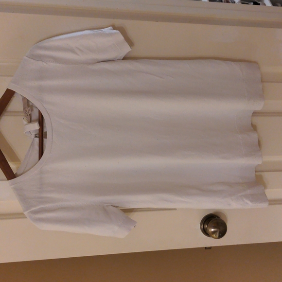 Loft lightweight short sleeve top with back detail. - Picture 2 of 4
